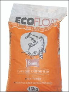 Ecofloat fish feed