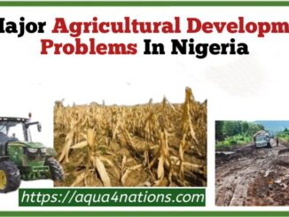 Agricultural Development Problems In Nigeria